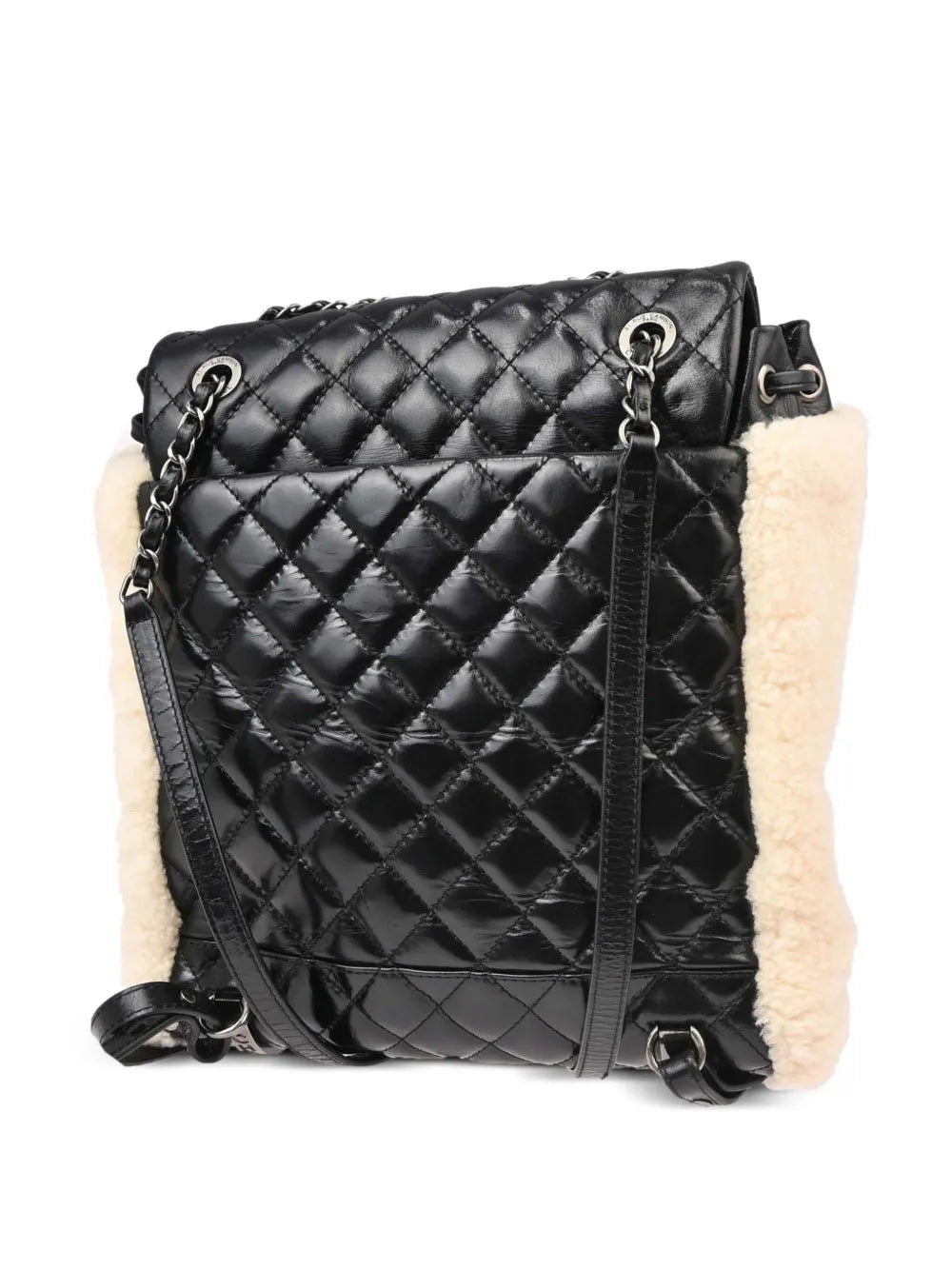 Pre-OwnedCHANEL Pre-Owned2013 shearling backpack