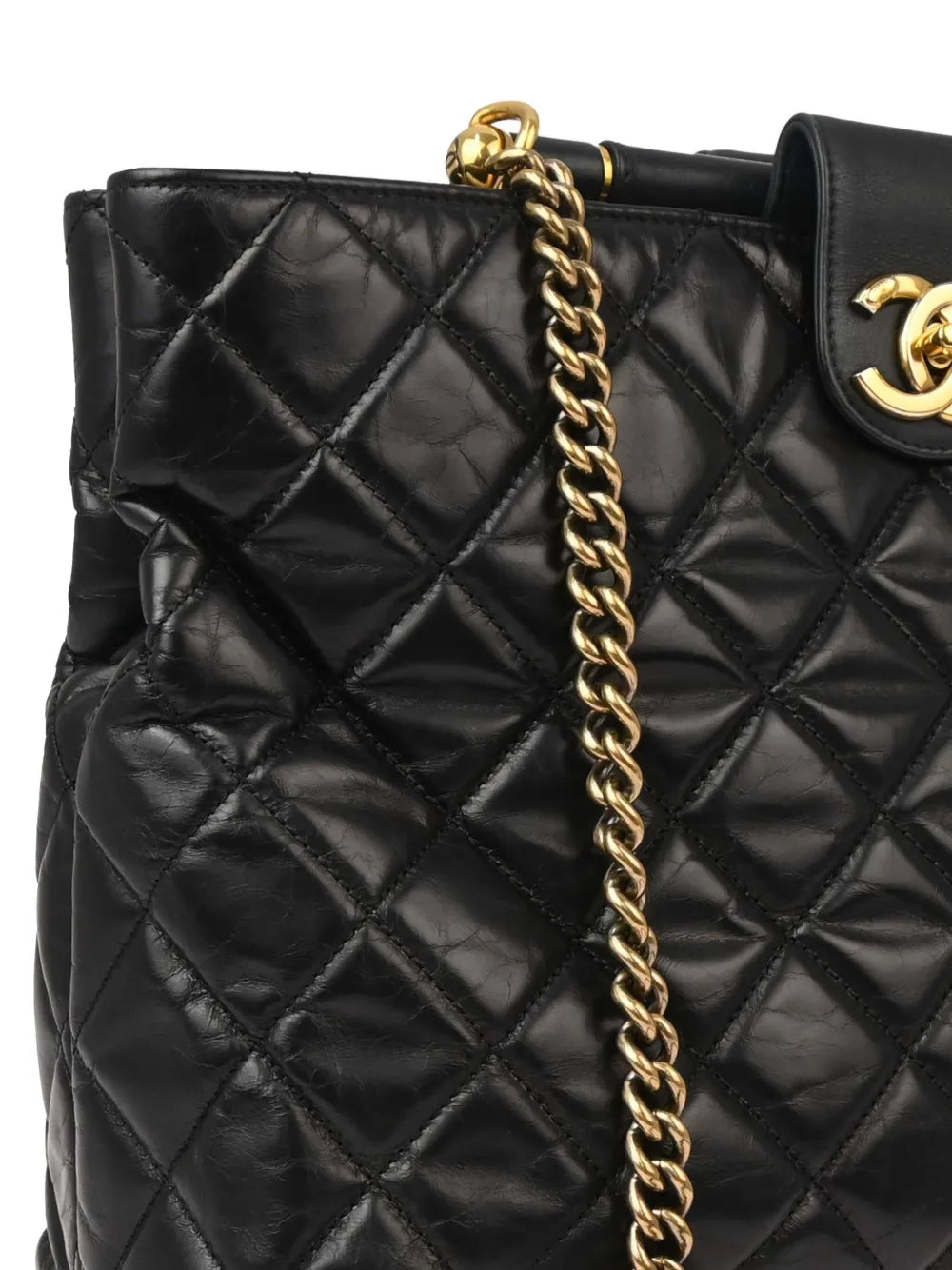 Pre-OwnedCHANEL Pre-Owned2016 diamond-quilted two-way bag