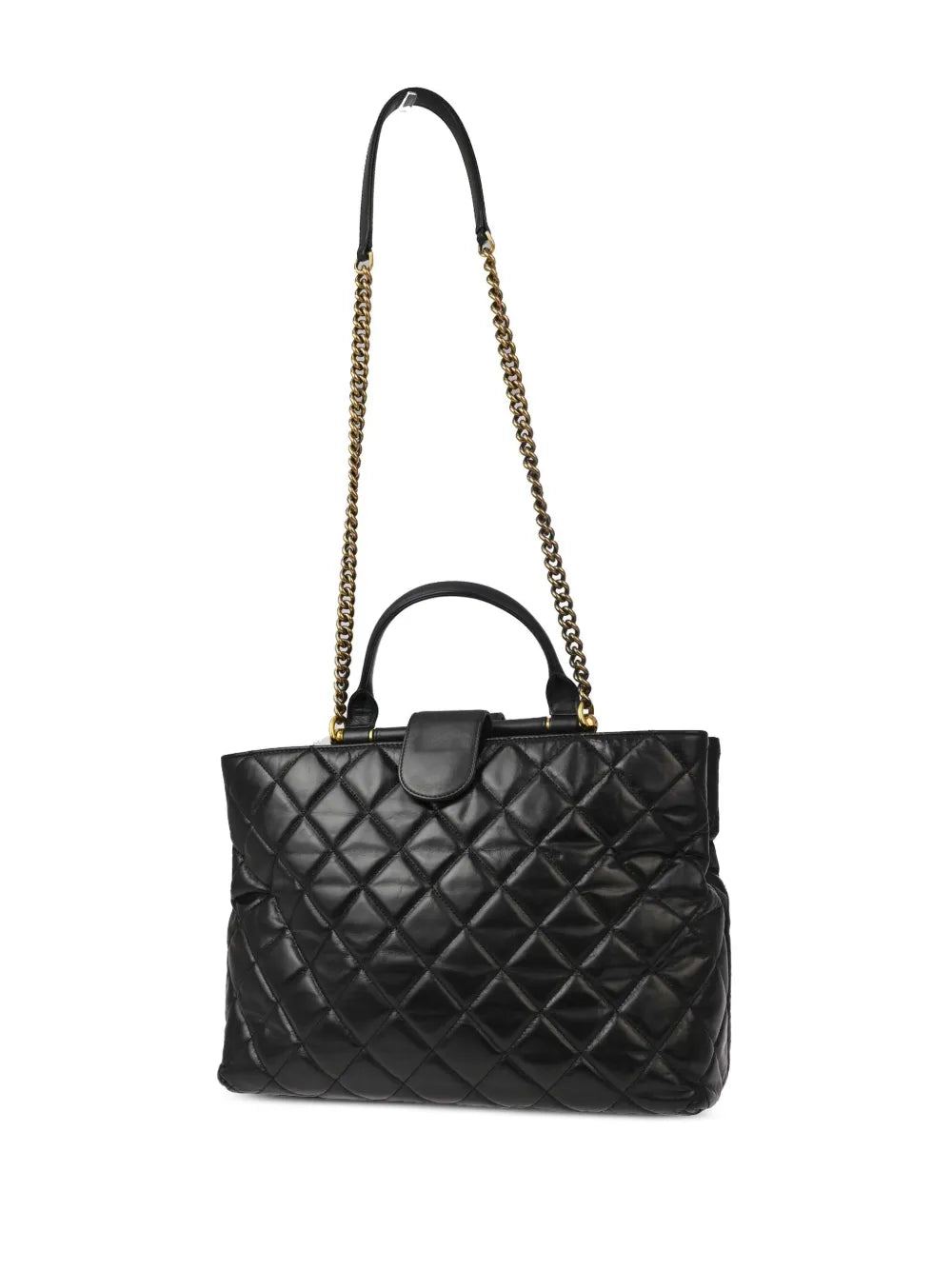 Pre-OwnedCHANEL Pre-Owned2016 diamond-quilted two-way bag