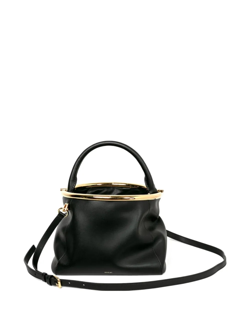 sacaiPursket metallic-frame bag