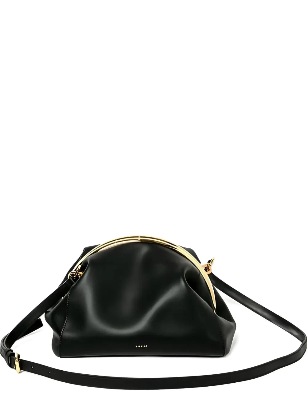 sacaiPursket metallic-frame bag