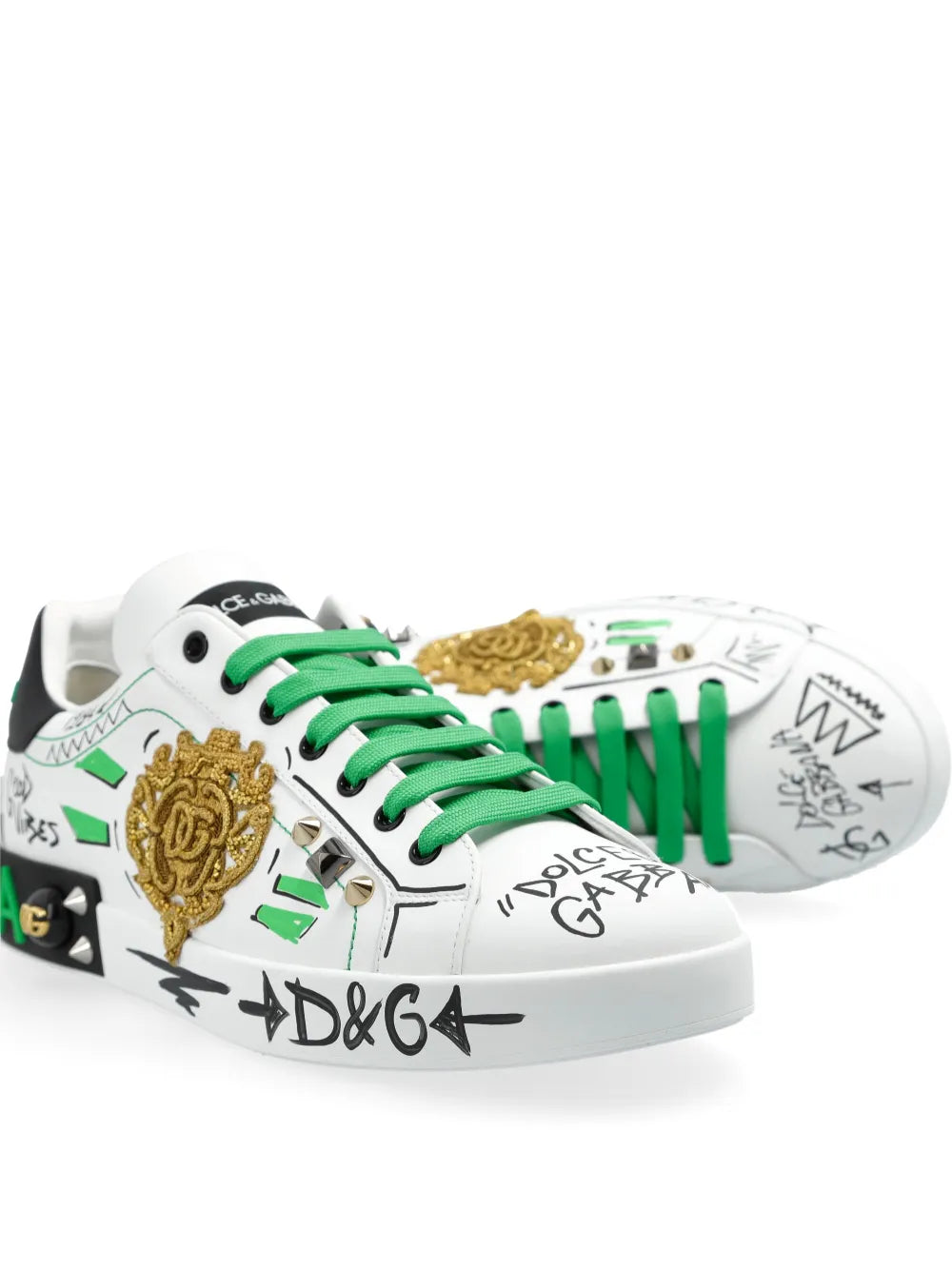Dolce & Gabbana Logo-Patch Sneakers
