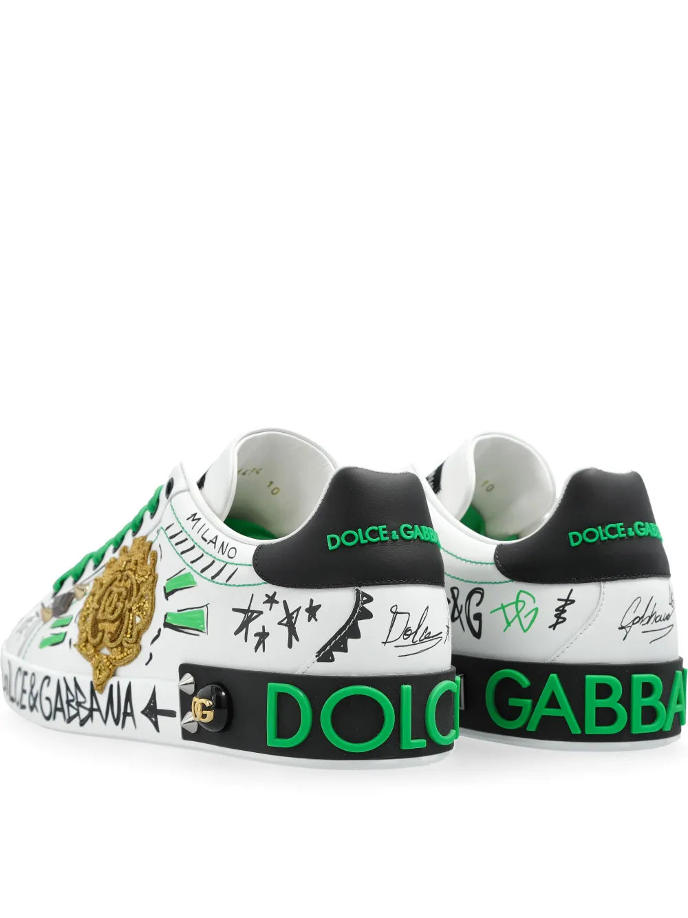 Dolce & Gabbana Logo-Patch Sneakers