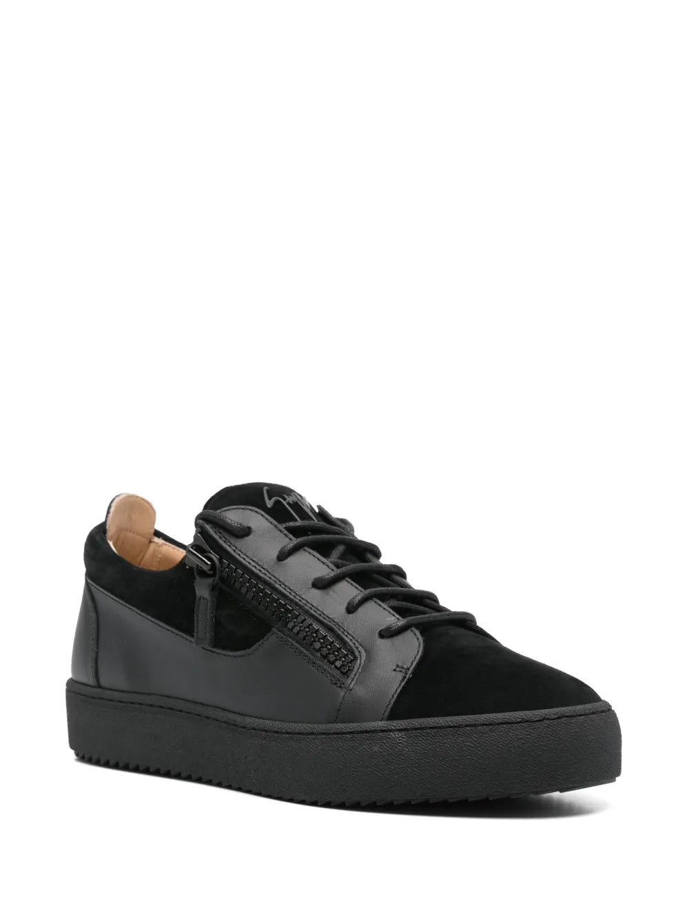 Giuseppe Zanotti Frankie Double-Zip Low-Top Sneakers