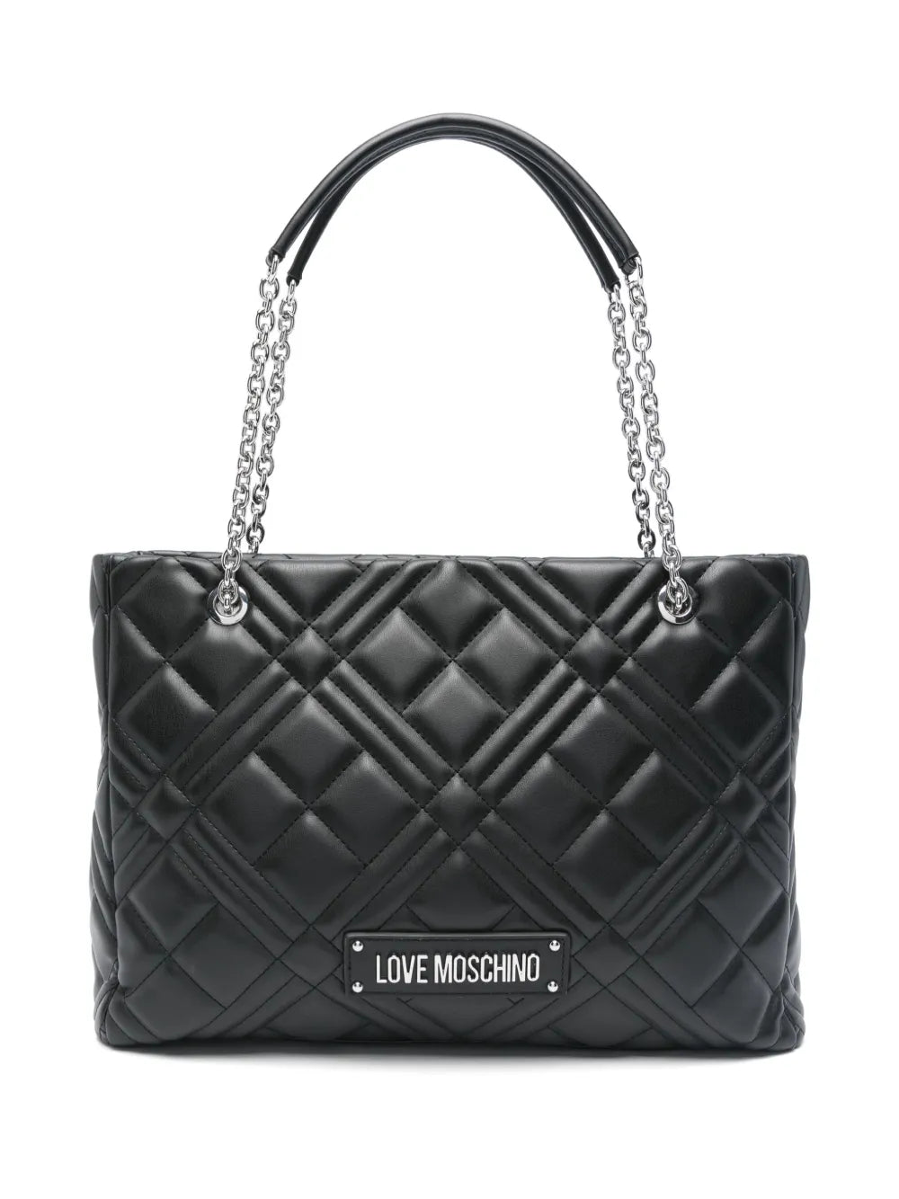 Love Moschinoquilted tote bag