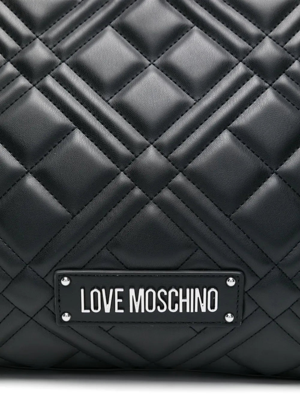 Love Moschinoquilted tote bag
