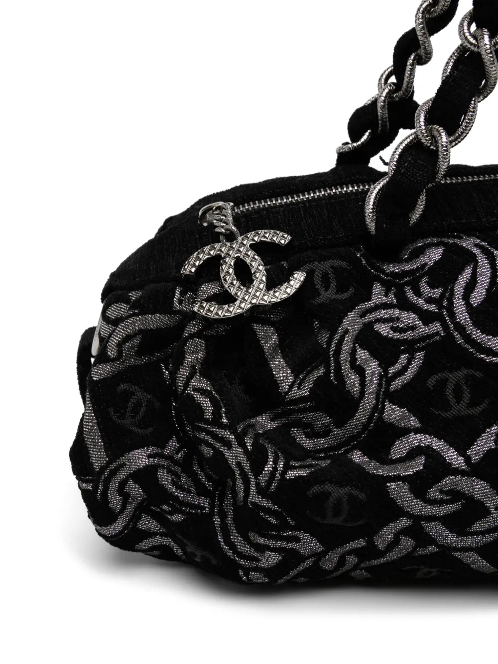 Pre-OwnedCHANEL Pre-Ownedbowling bag