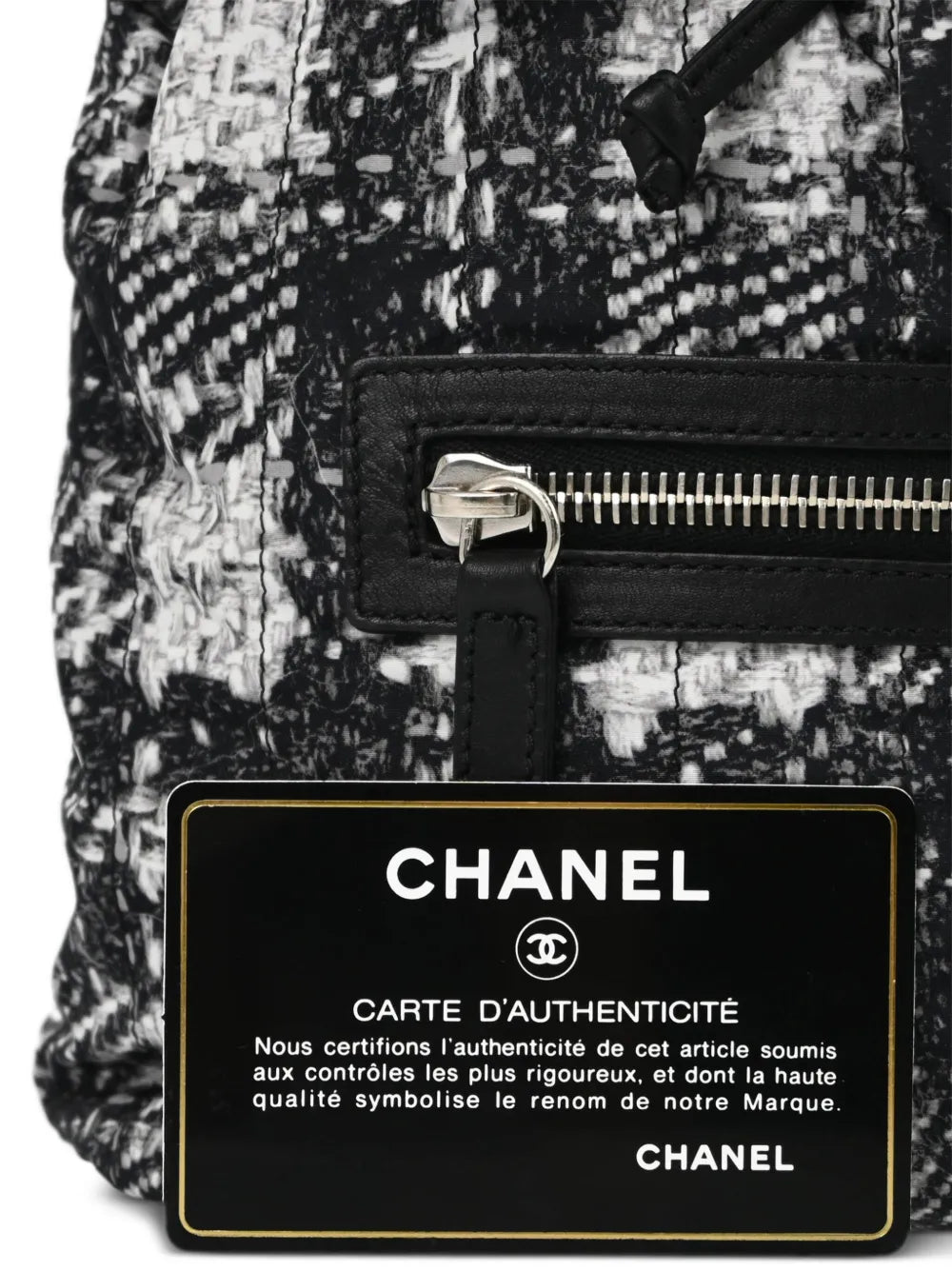 Pre-OwnedCHANEL Pre-Owned2014 tweed backpack