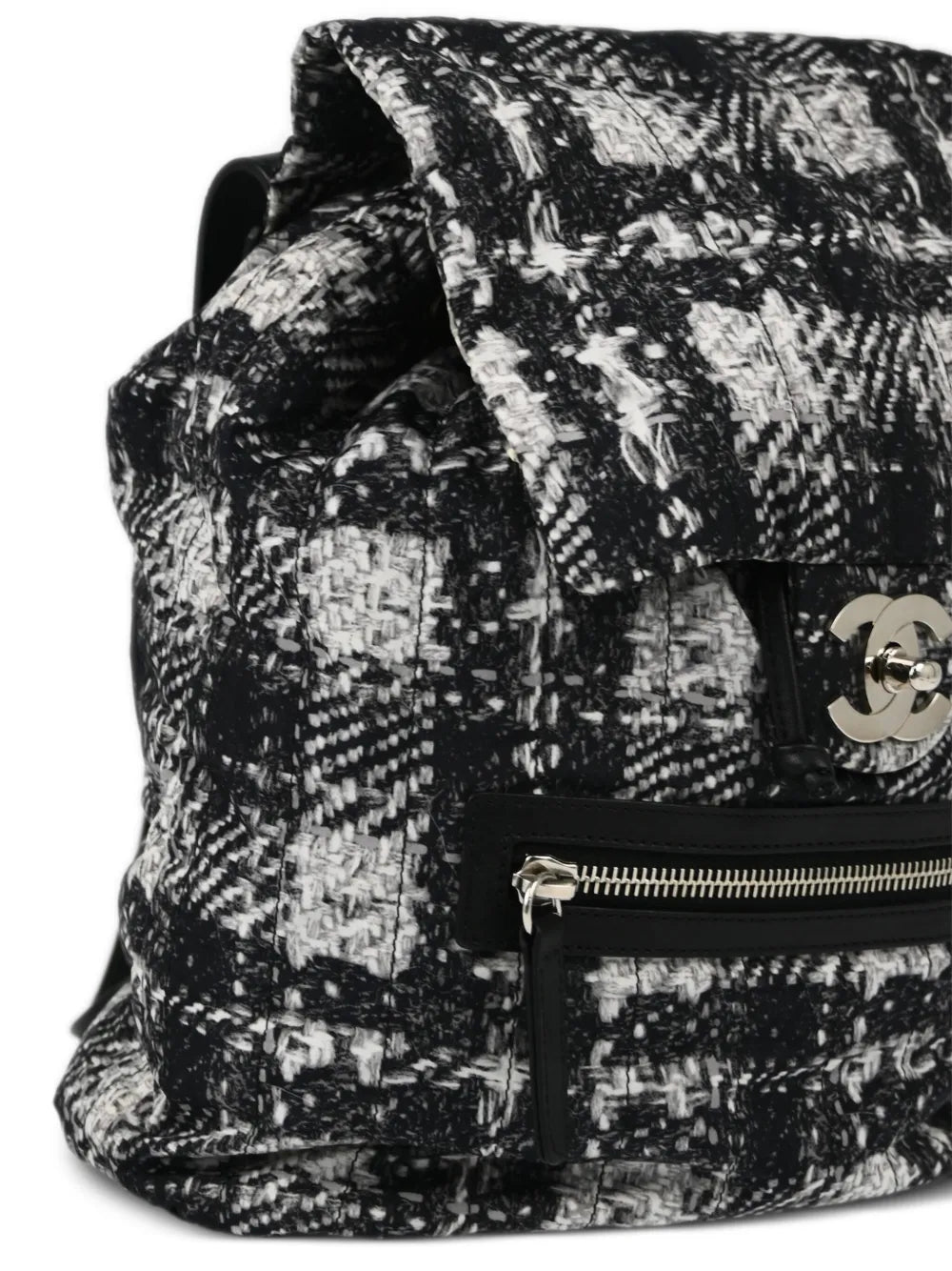 Pre-OwnedCHANEL Pre-Owned2014 tweed backpack