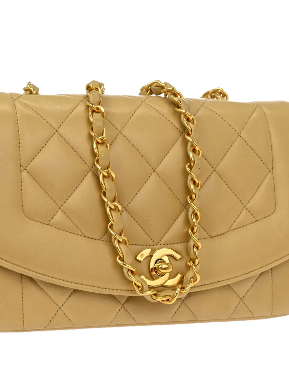Pre-OwnedCHANEL Pre-Owned1992 small Diana shoulder bag
