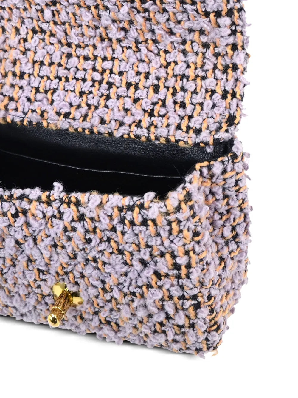 Pre-OwnedCHANEL Pre-Owned1990-2000s micro tweed Classic Flap tote bag