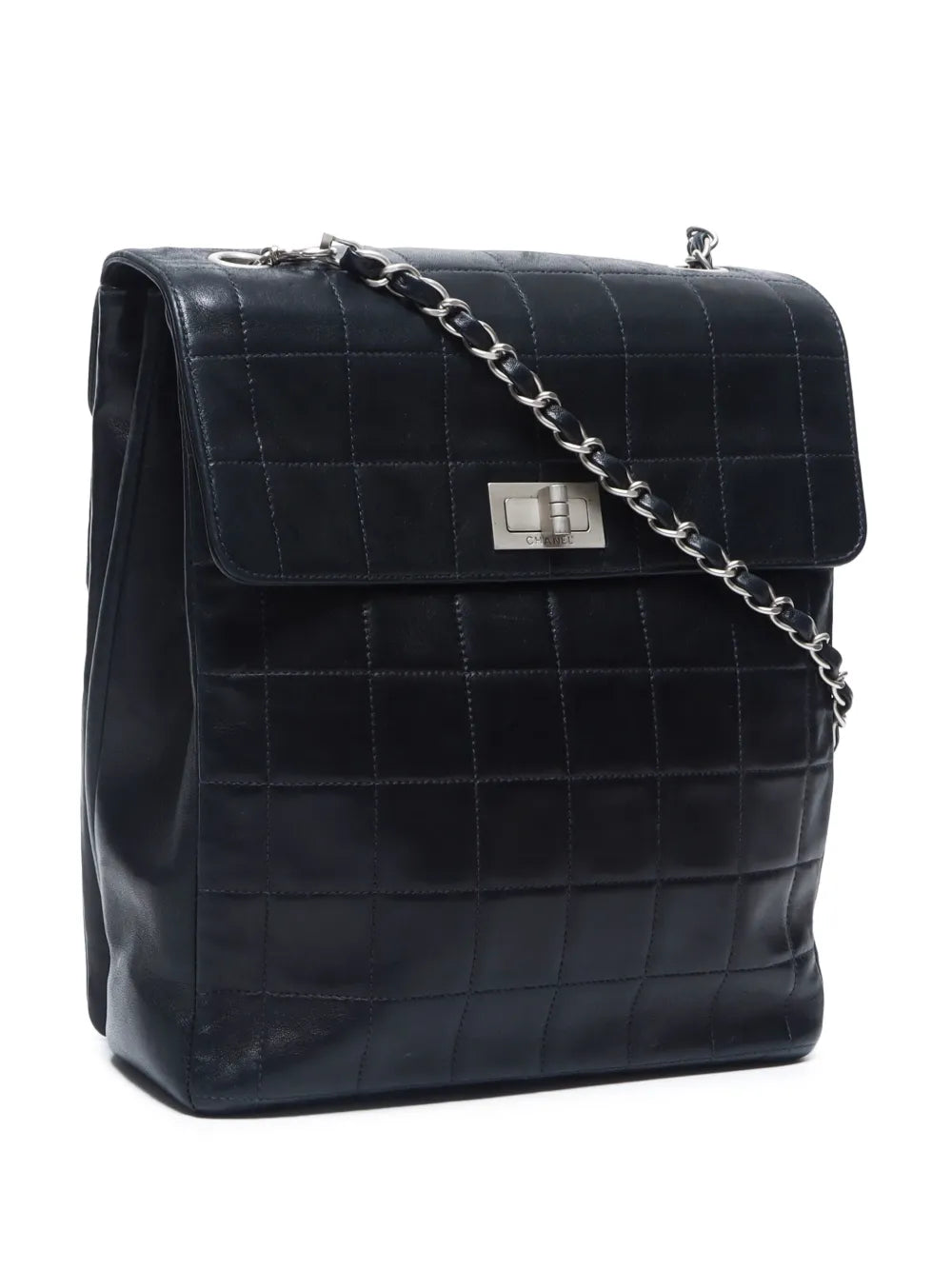 Pre-OwnedCHANEL Pre-Owned2001 Choco Bar shoulder bag