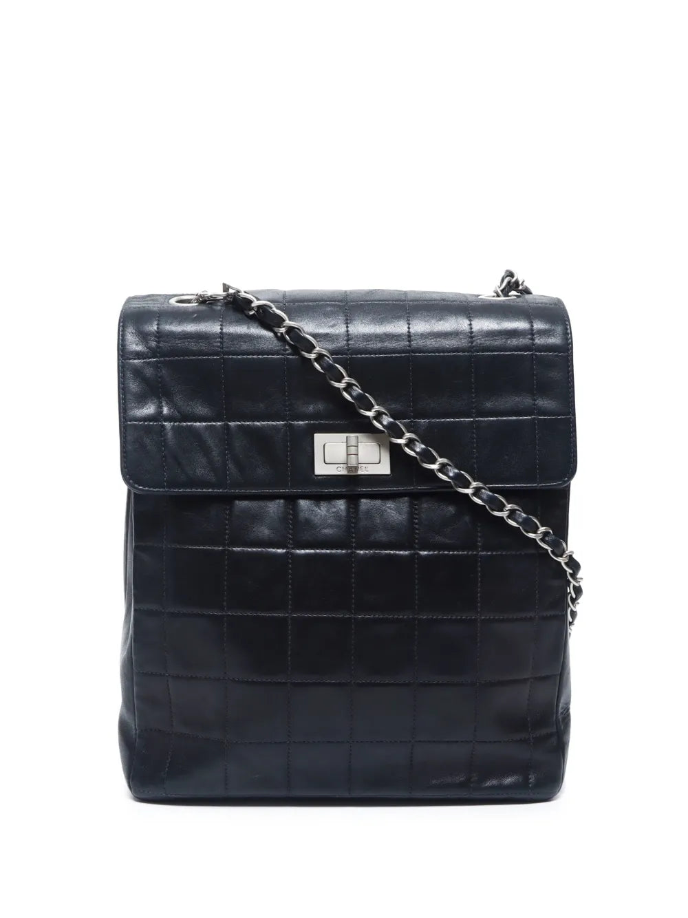 Pre-OwnedCHANEL Pre-Owned2001 Choco Bar shoulder bag
