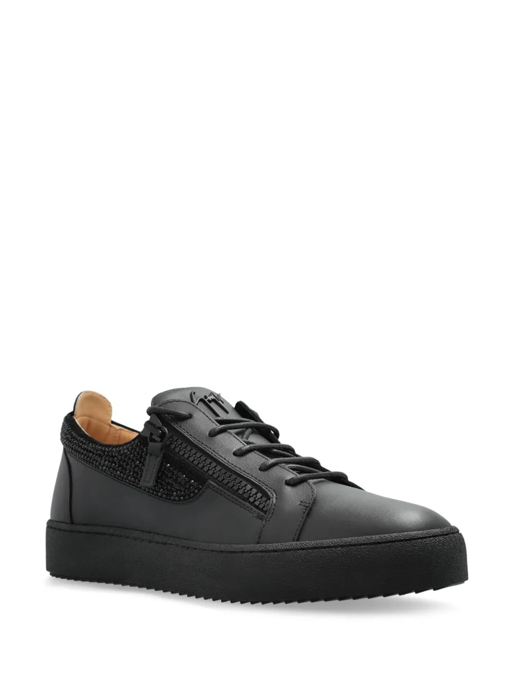Giuseppe Zanotti Frankie Double-Zip Low-Top Sneakers