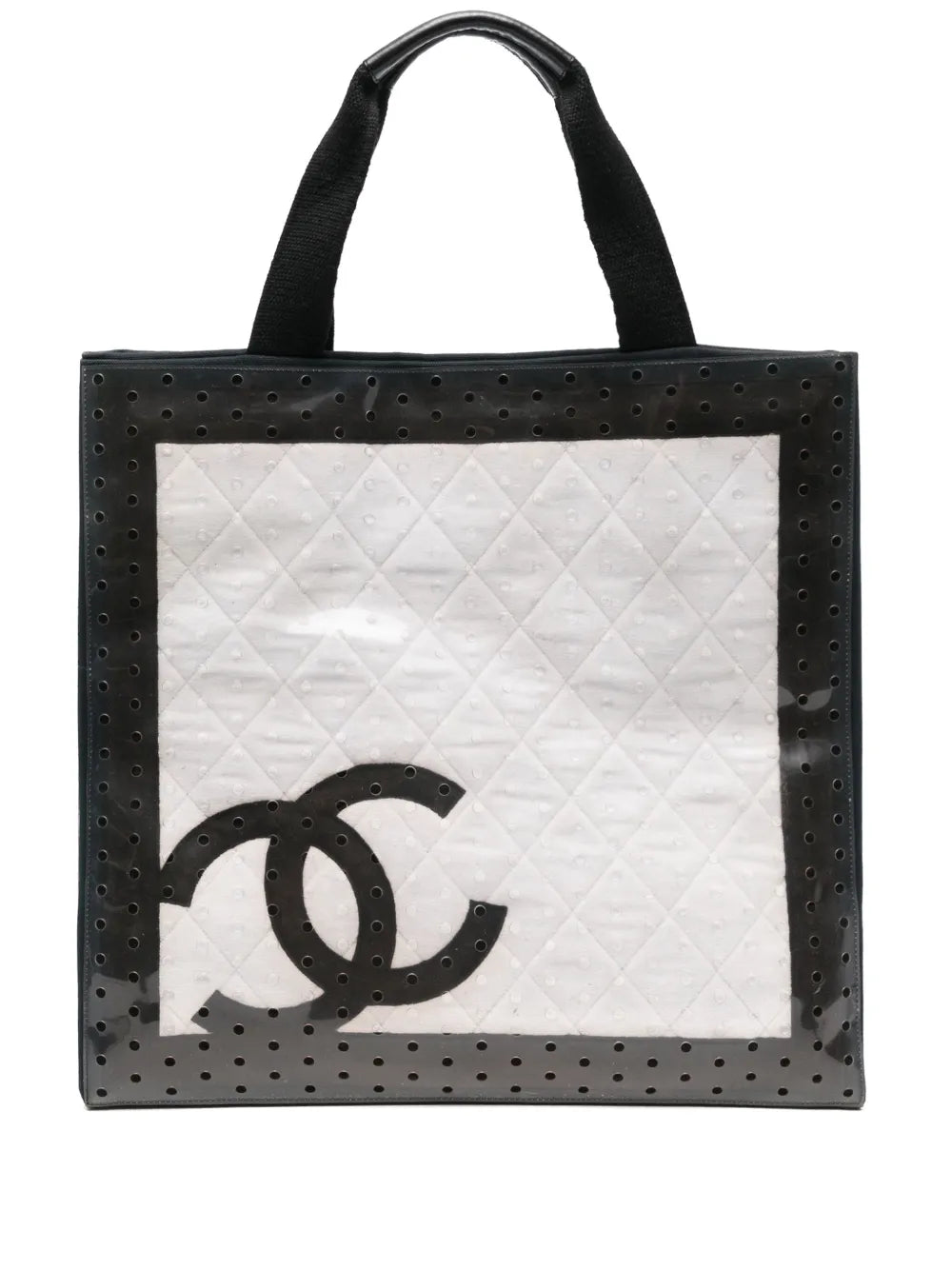Pre-OwnedCHANEL Pre-Owned2008-2009 quilted tote bag