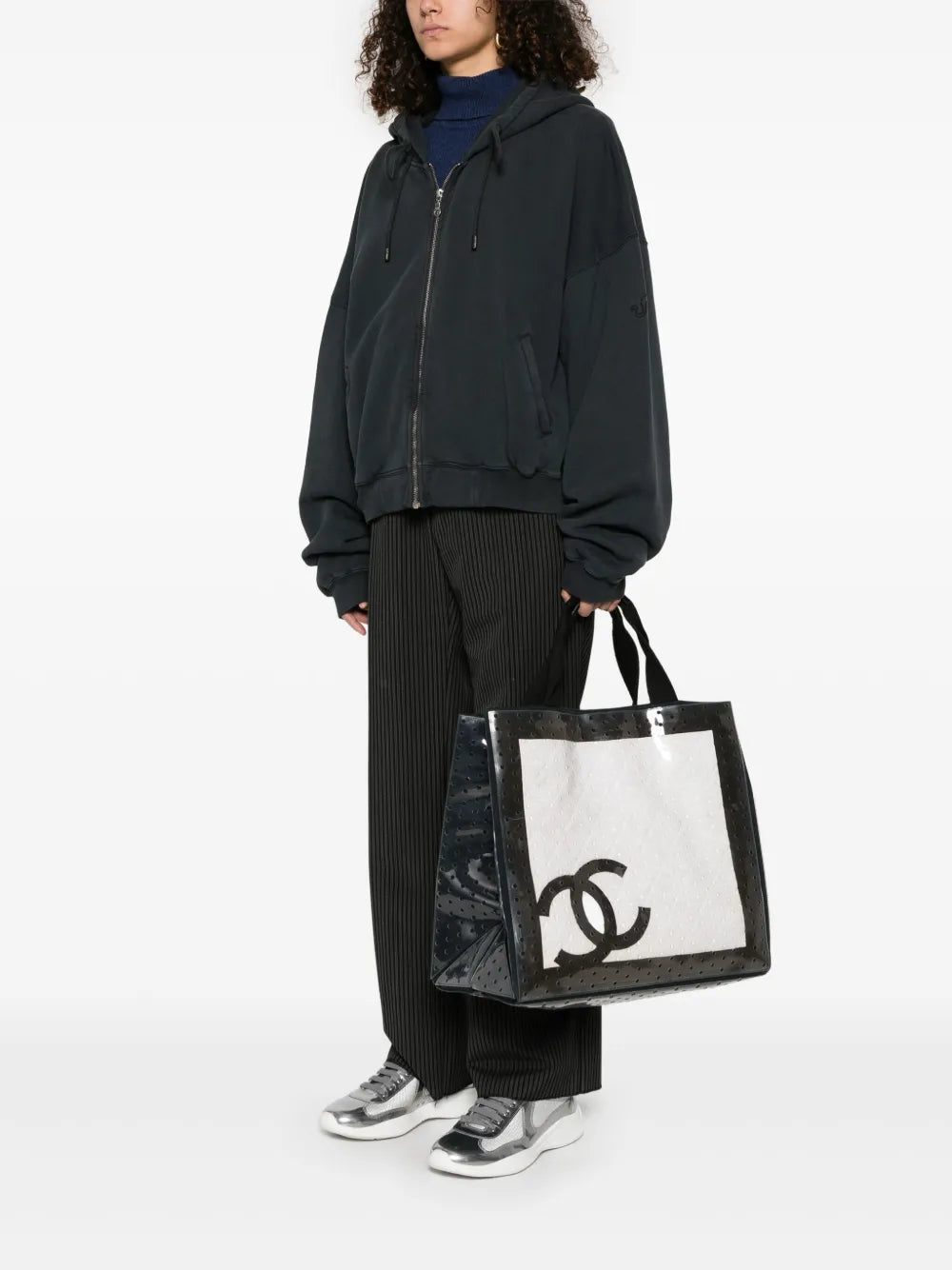 Pre-OwnedCHANEL Pre-Owned2008-2009 quilted tote bag