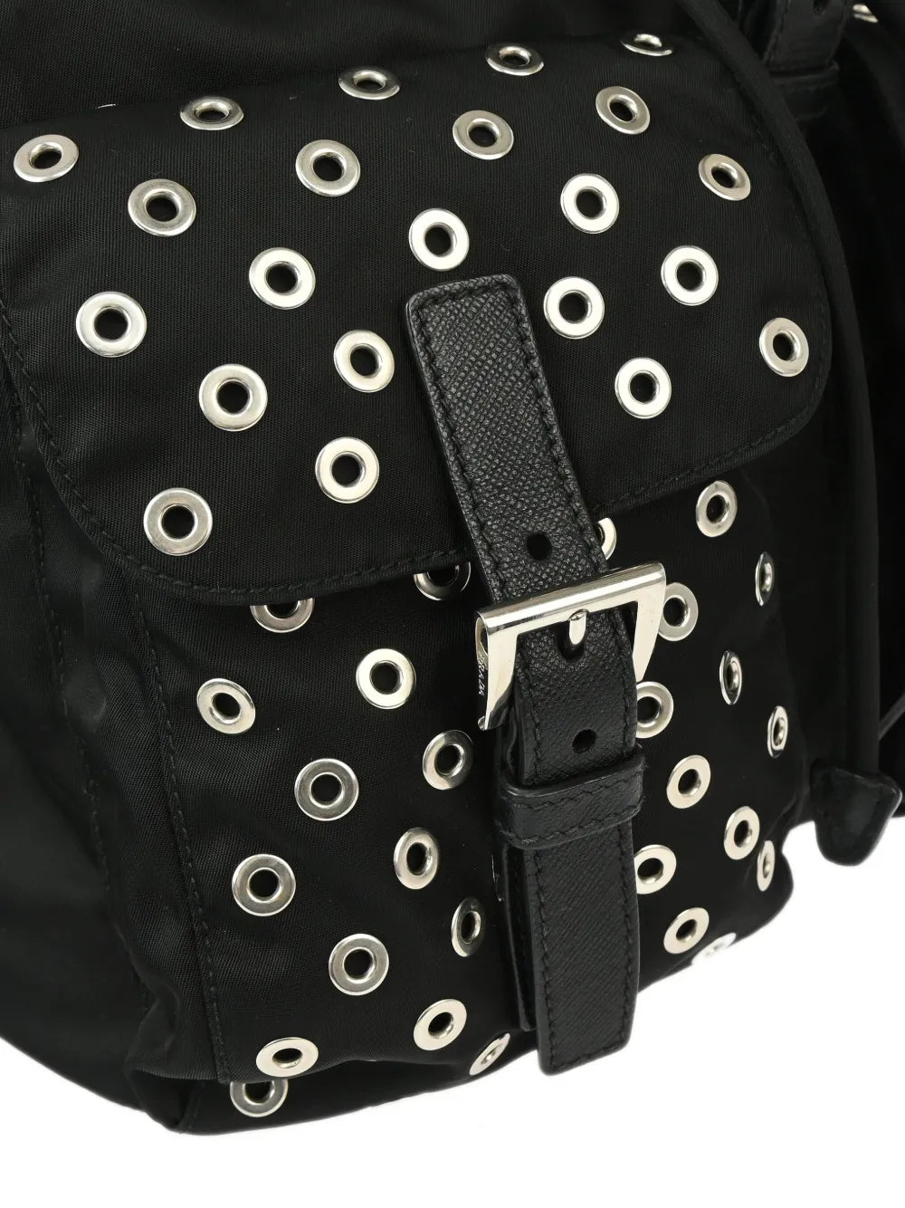 Pre-OwnedPrada Pre-Owned2010s triangle-logo backpack
