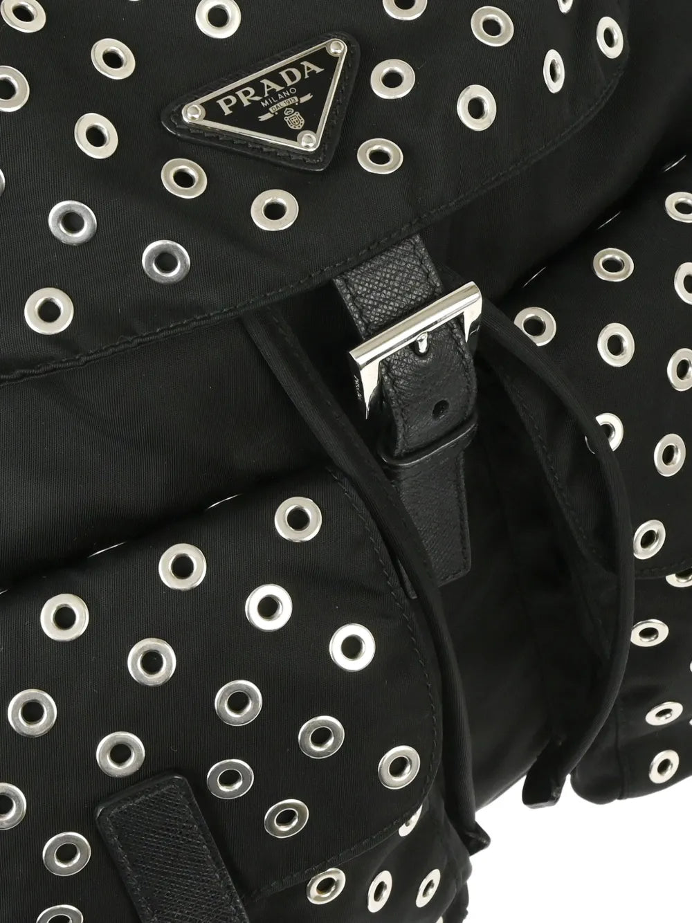 Pre-OwnedPrada Pre-Owned2010s triangle-logo backpack