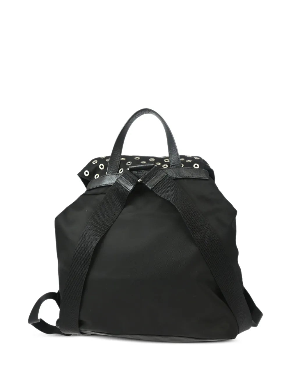 Pre-OwnedPrada Pre-Owned2010s triangle-logo backpack
