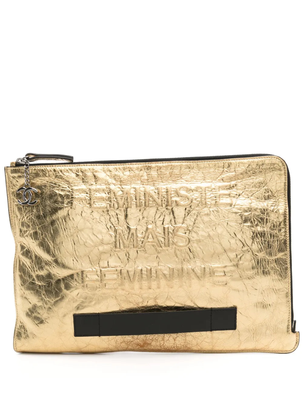 Pre-OwnedCHANEL Pre-Owned2014-2015s leather clutch bag