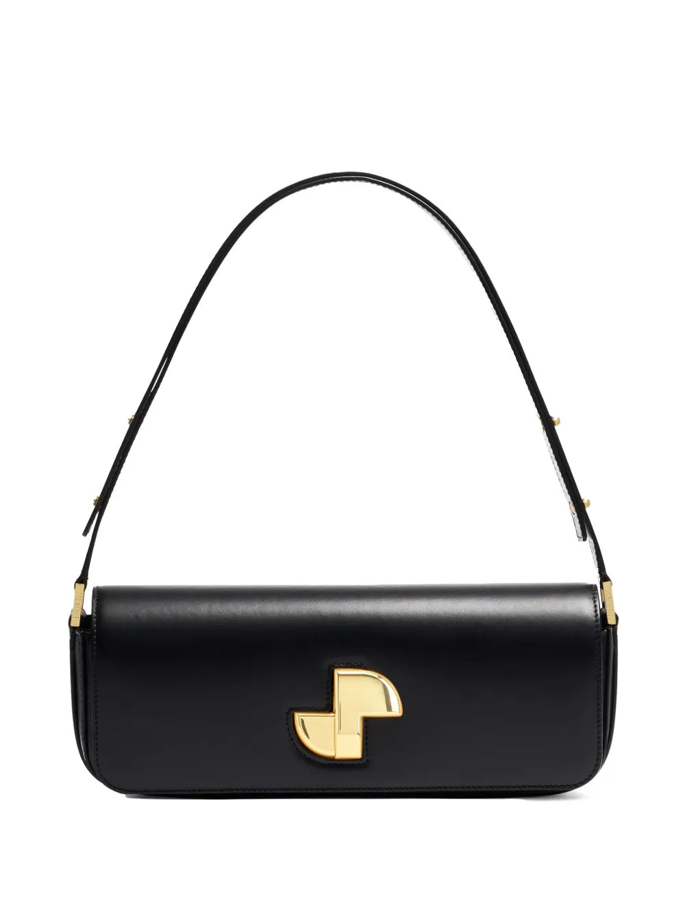 RunwayPatouLe Lock leather shoulder bag