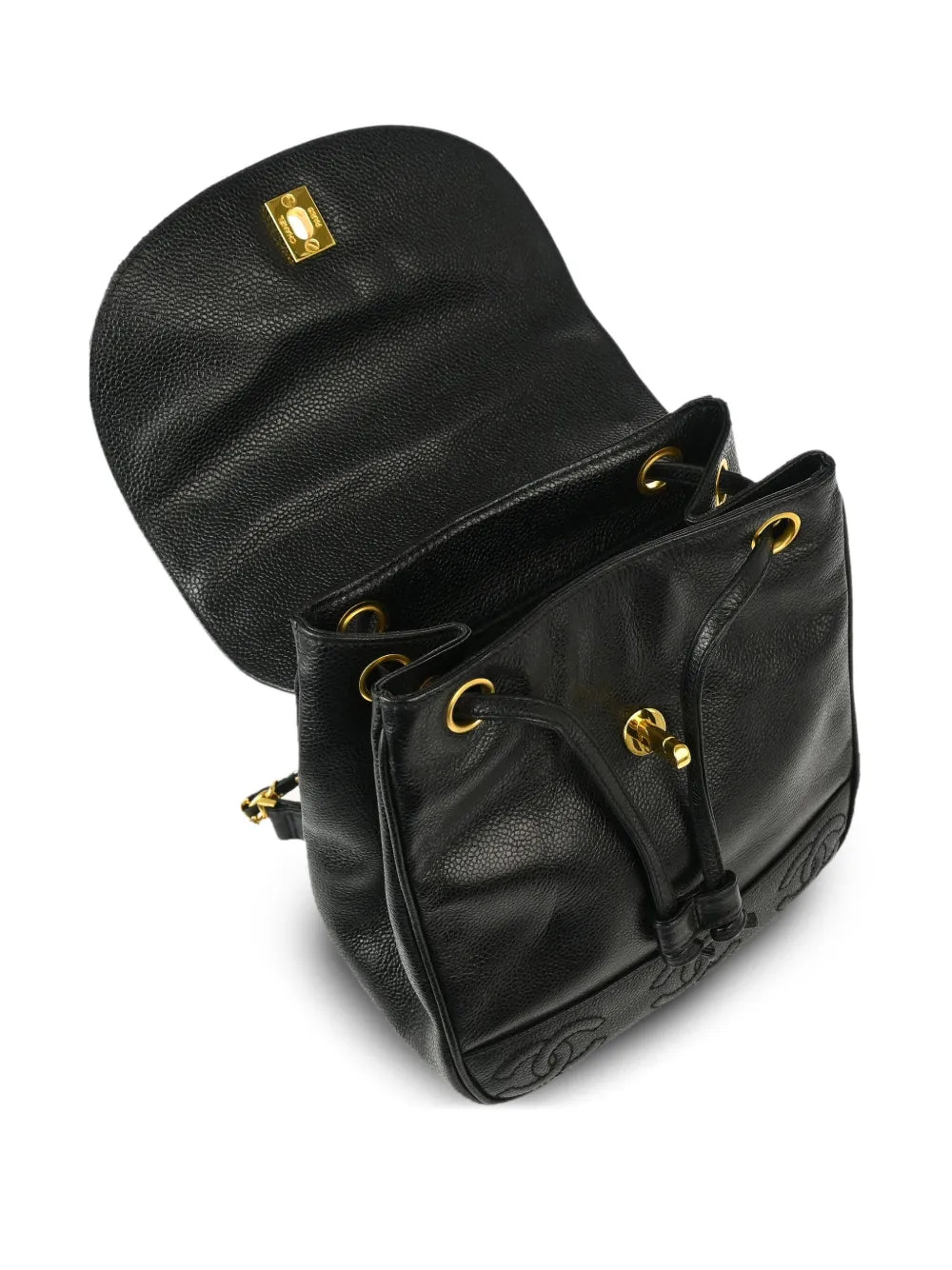 Pre-OwnedCHANEL Pre-Owned1997 Triple CC backpack