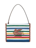ETROstriped clutch bag