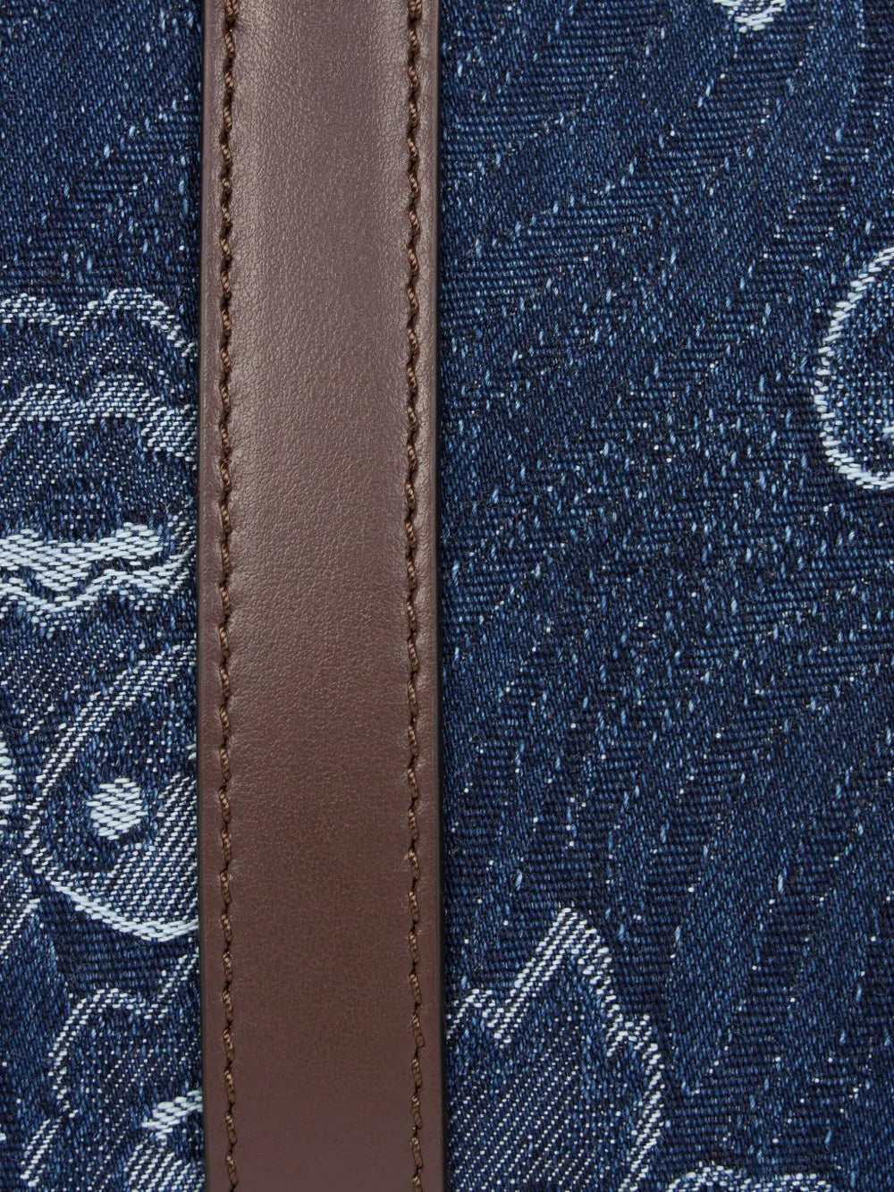ETROfloral-jacquard denim tote bag