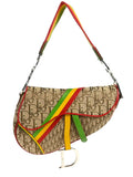 Pre-OwnedChristian Dior Pre-Owned2004 Rasta Trotter Saddle bag