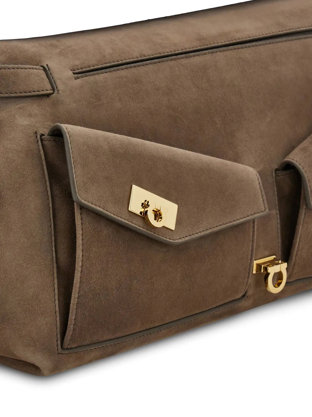 Ferragamolarge Hug clutch bag