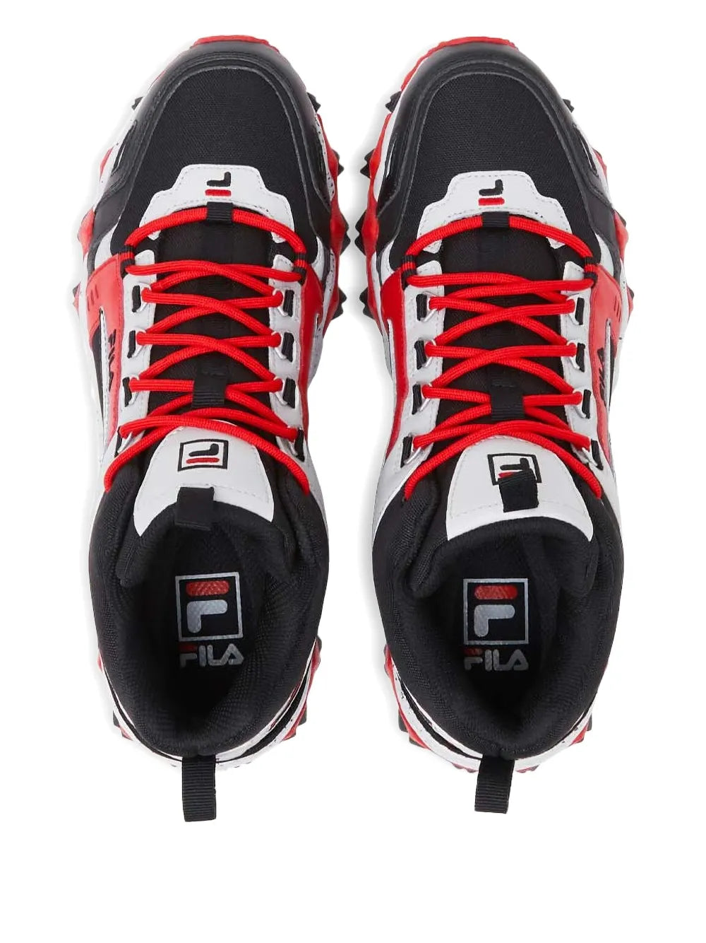 Fila Oakmont Trail Mid Black/Glacier Gray/Fila Red Sneakers