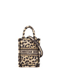 Pre-OwnedChristian Dior Pre-Owned2022 Mini Canvas Mizza Vertical Book Tote satchel