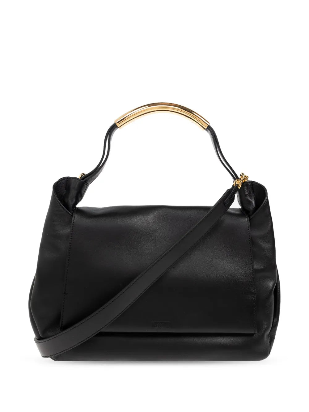 MoschinoHandle Me leather tote bag