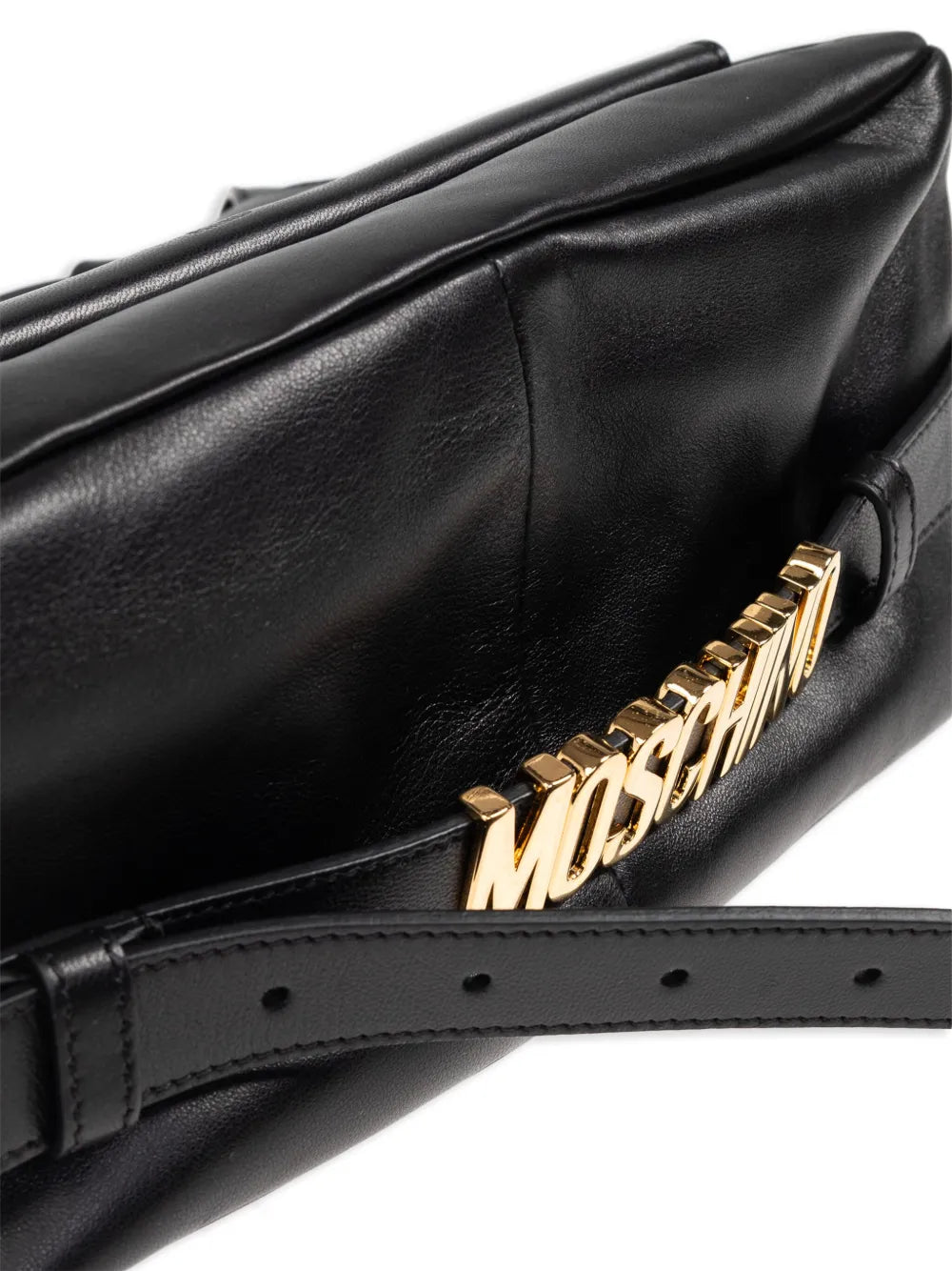 MoschinoHandle Me leather tote bag