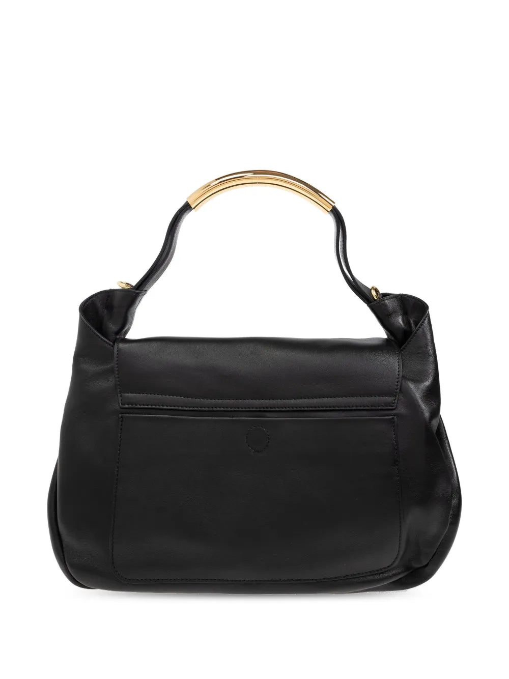 MoschinoHandle Me leather tote bag