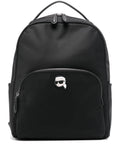 Karl Lagerfeldlogo-print backpack