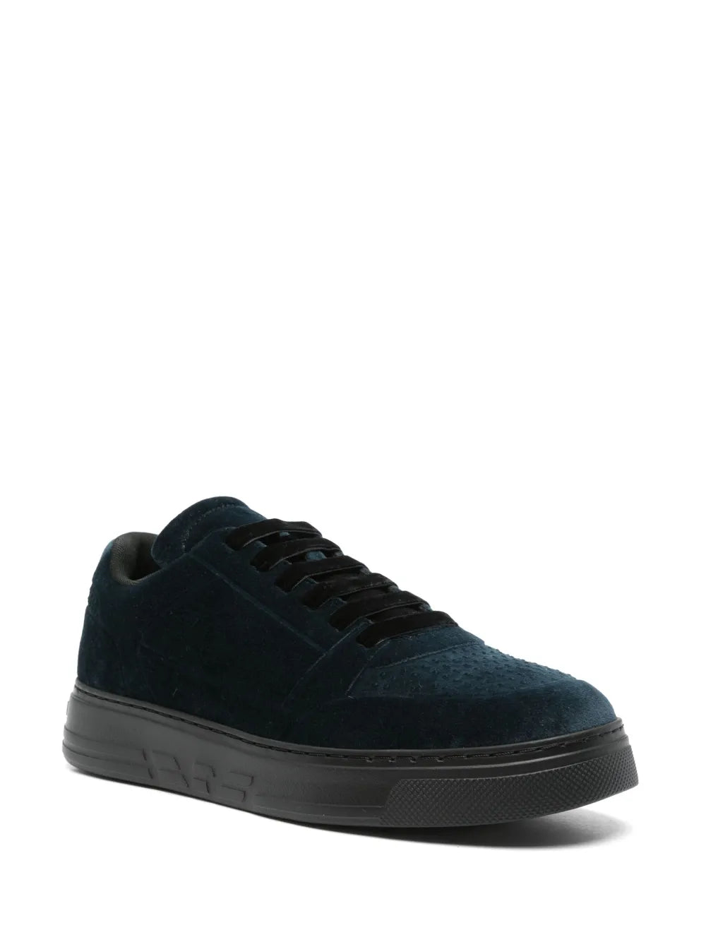 Emporio Armani Velvet Sneakers