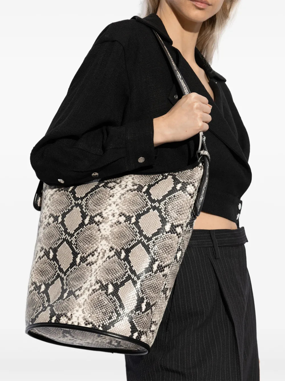 IROpython-print shoulder bag