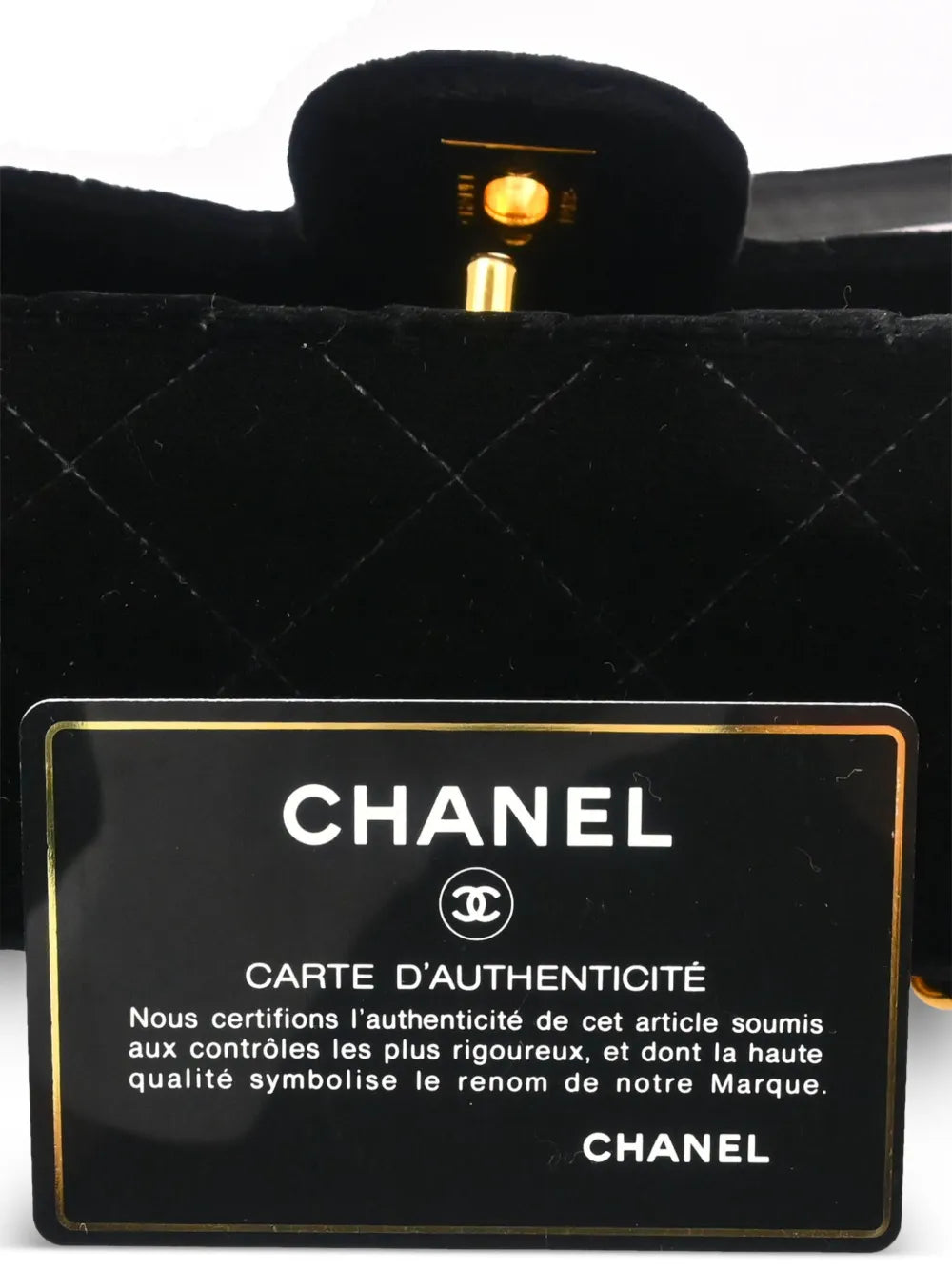 Pre-OwnedCHANEL Pre-Owned1995 velvet flap backpack