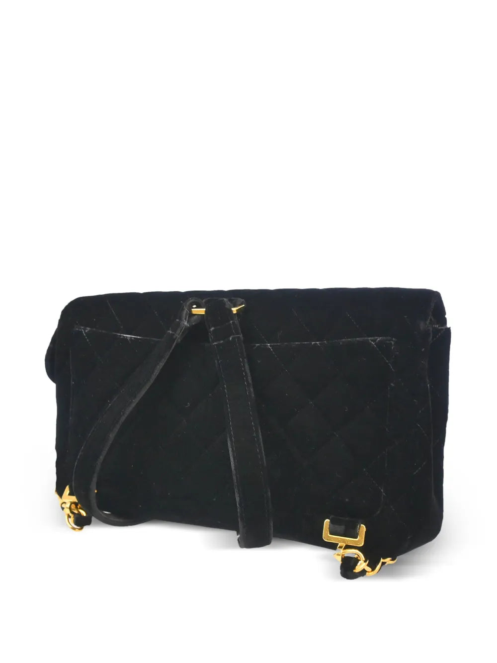 Pre-OwnedCHANEL Pre-Owned1995 velvet flap backpack