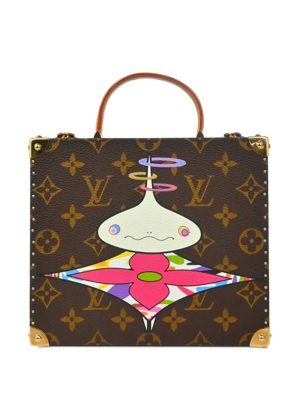 Pre-OwnedLouis Vuitton Pre-Ownedx Takashi Murakami 1990-2000s Onion Head handbag
