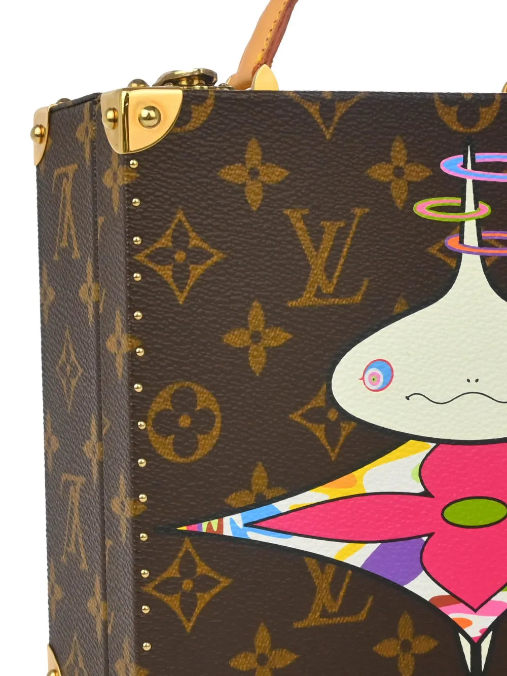Pre-OwnedLouis Vuitton Pre-Ownedx Takashi Murakami 1990-2000s Onion Head handbag