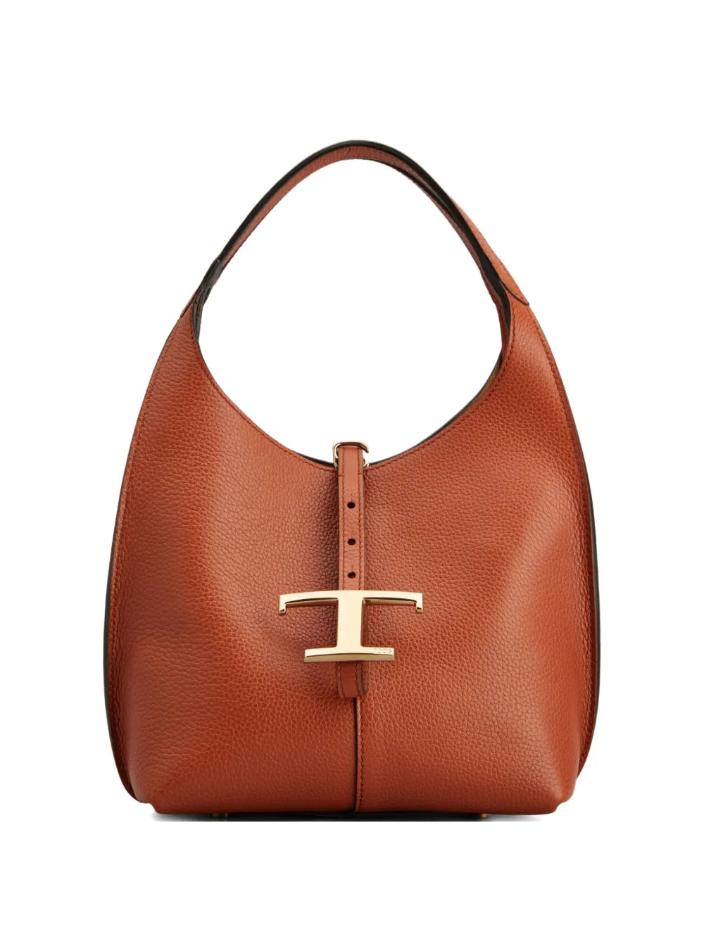 Tod'sT-buckle pebble-grain tote bag