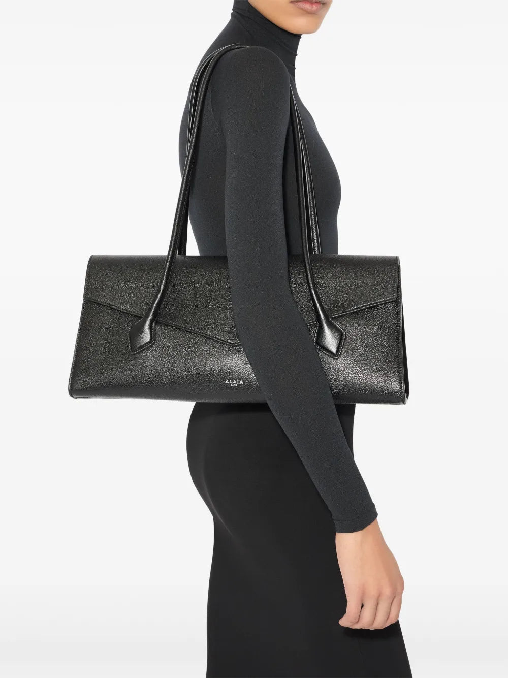AlaïaLe teckel flap tote bag