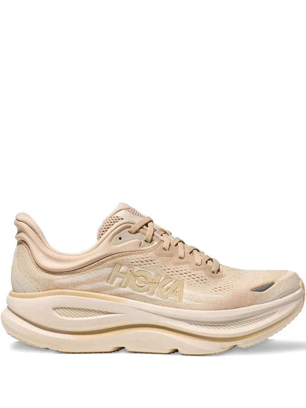 Hoka Bondi 9 Oatmeal/Oat Milk Sneakers