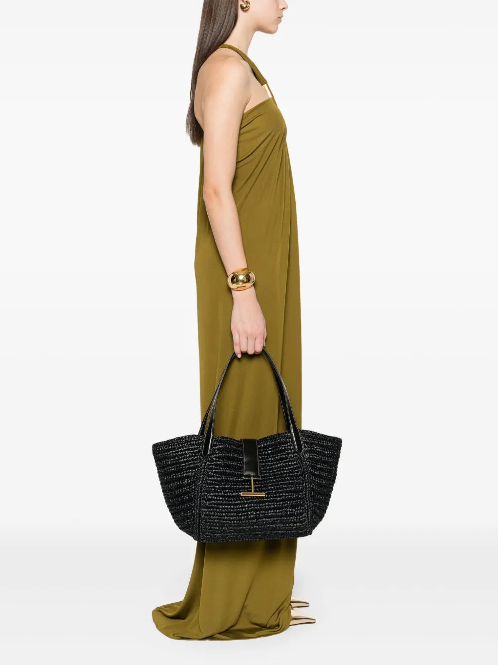 TOM FORDraffia shoulder bag