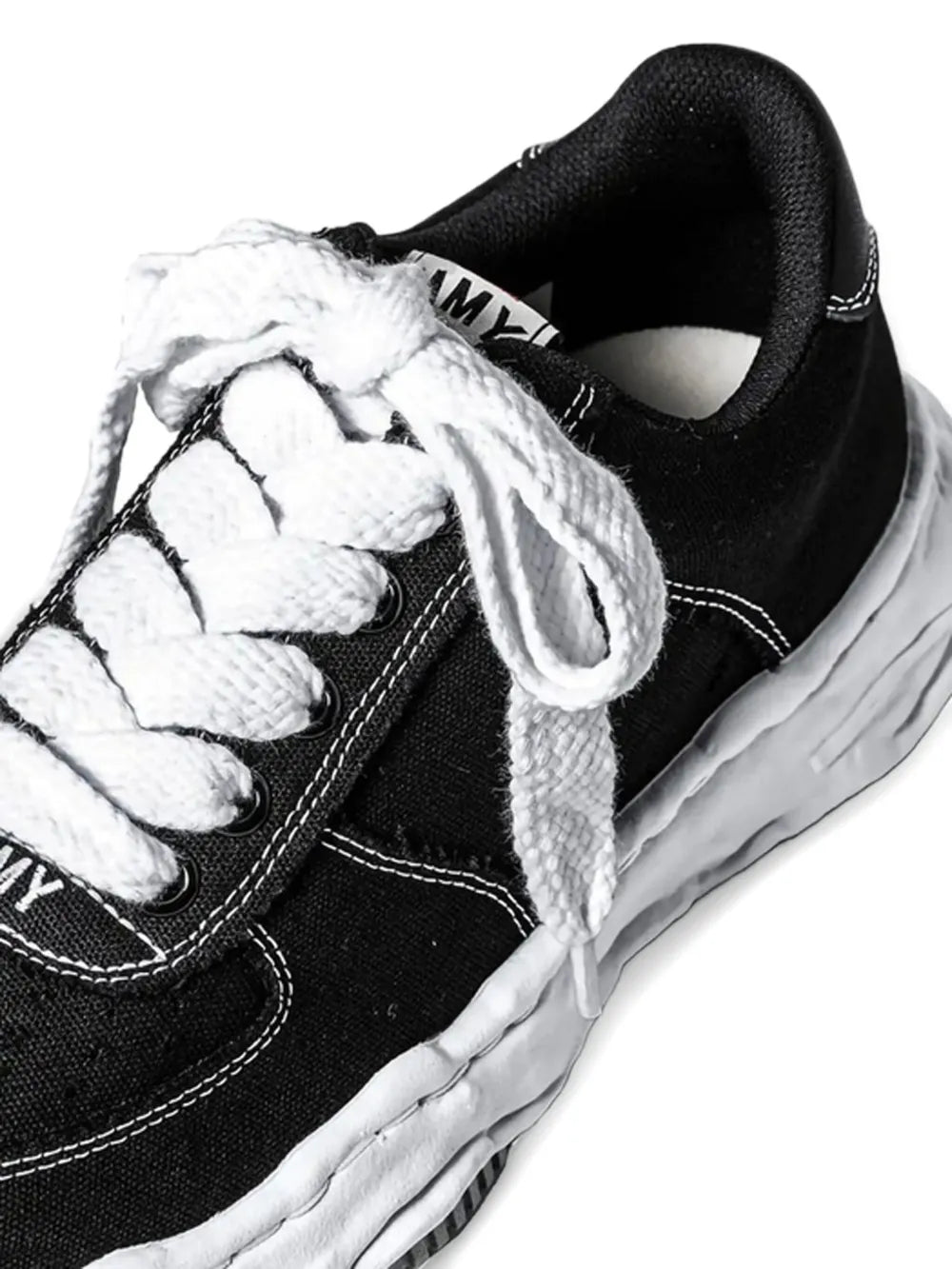 Maison Mihara Yasuhiro Wayne Og Sole Black Sneakers