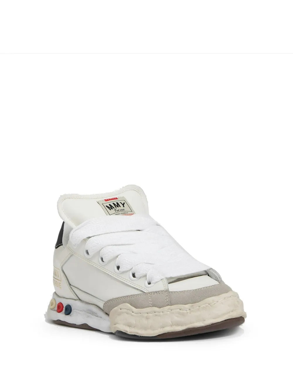 Maison Mihara Yasuhiro Puffer Og Sole White Sneakers