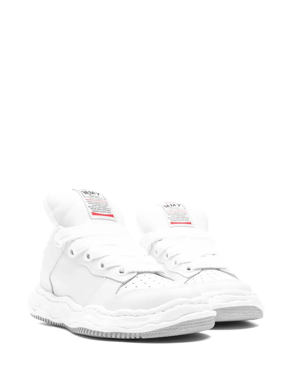 Maison Mihara Yasuhiro Wayne Puffer White Sneakers