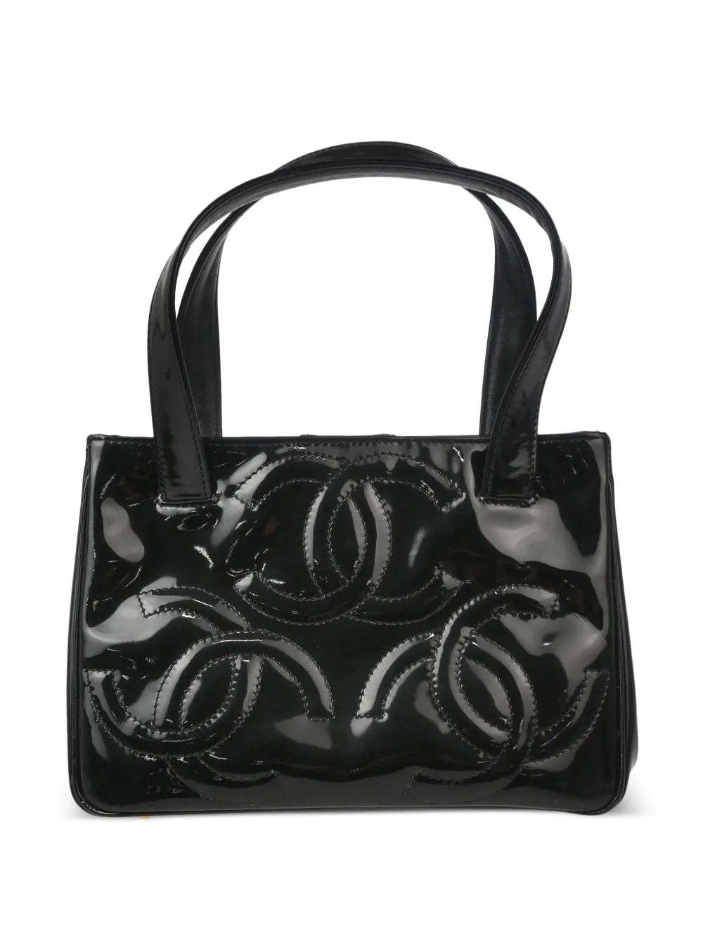 Pre-OwnedCHANEL Pre-Owned2005 Triple CC tote bag
